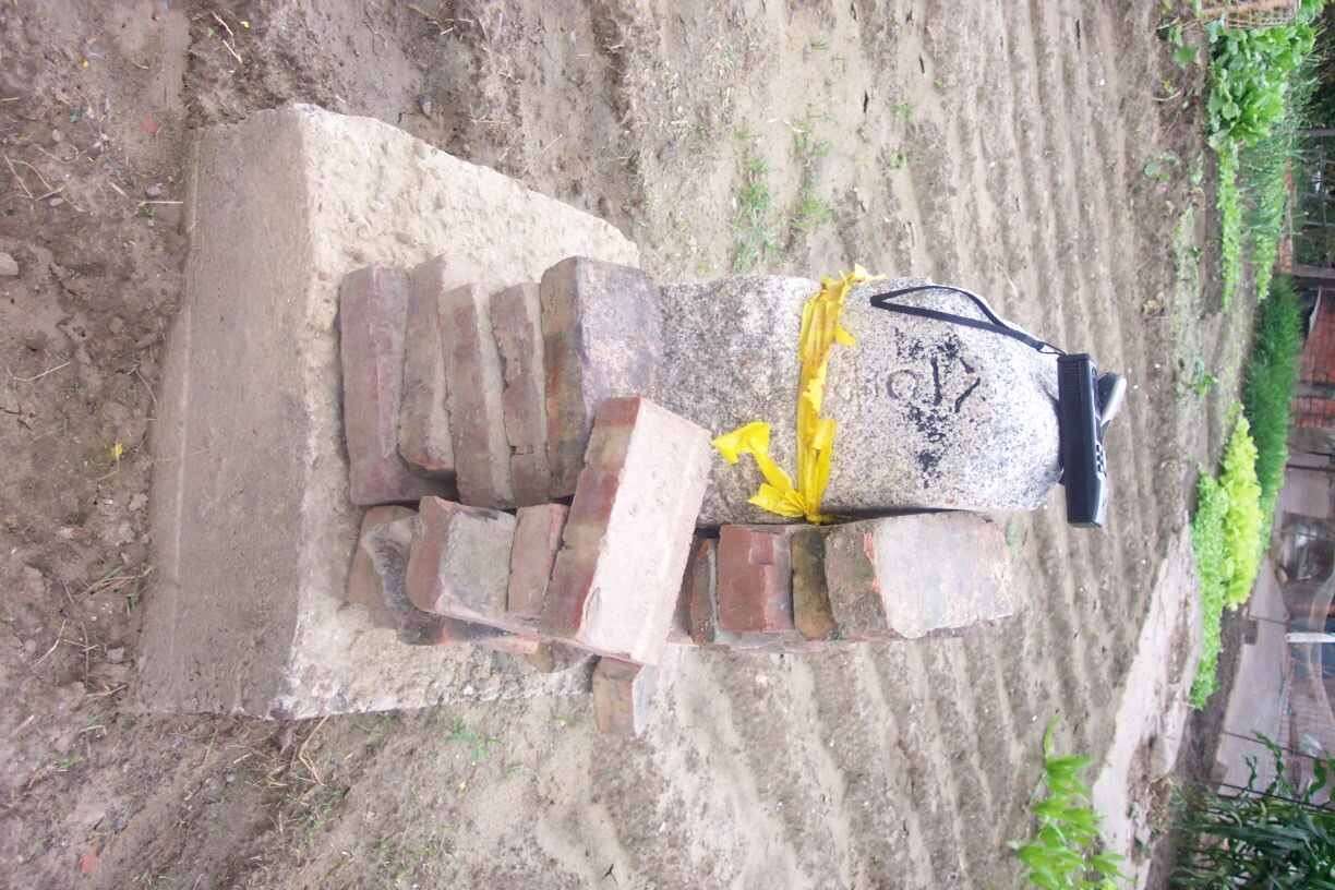 台南新营一等水准点照片